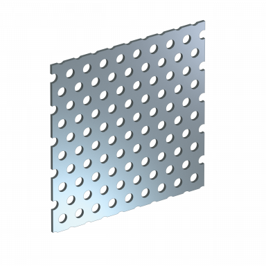 Chip Perforated - 1/8" Hole - 1/4" Spacing 23% Open