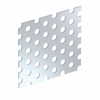 Chip Perforated - 1/4" Hole - 1/2" Spacing 23% Open